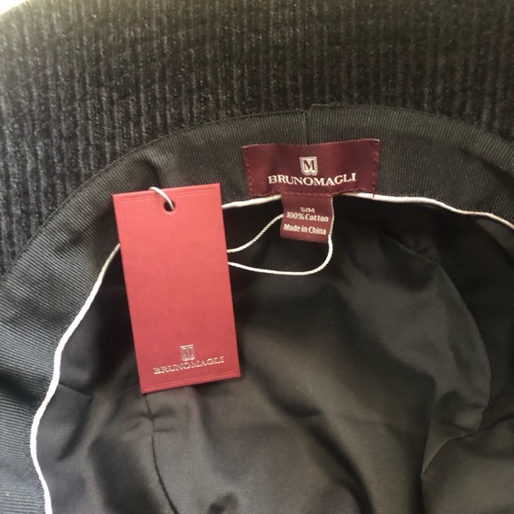 NWT Brunomagli Corduroy Bucket Hat - Picture 4 of 4